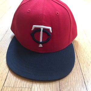 New Era Fitted MLB Minnesota Twins 2000s Home Cap Size 7 3/4